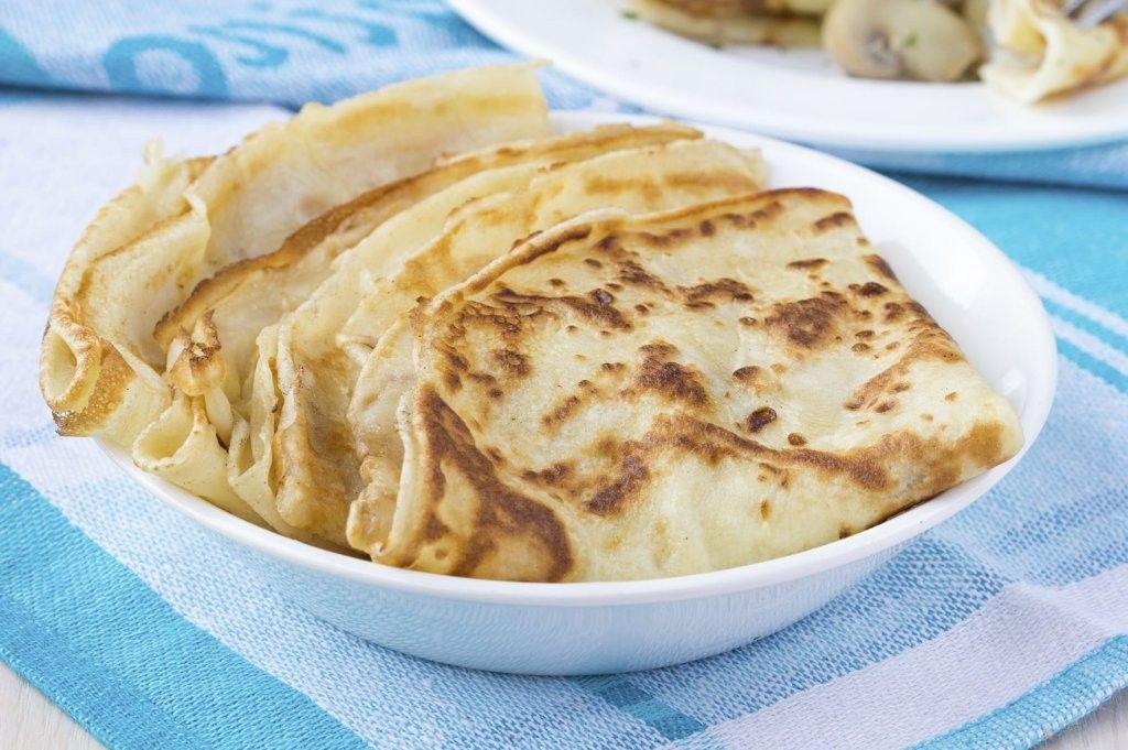 Crêpes senza uova