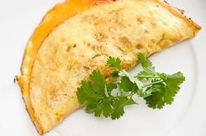 Omelette con farina di ceci