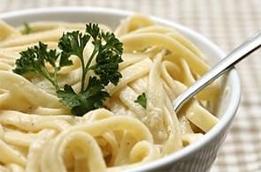 Pasta con Formaggio Spalmabile