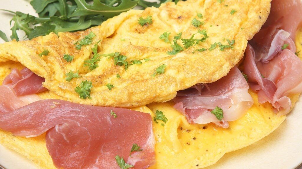 Omelette-al-prosciutto