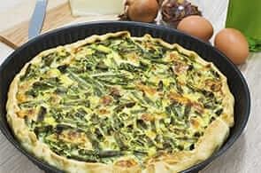 Torta salata ai fagiolini