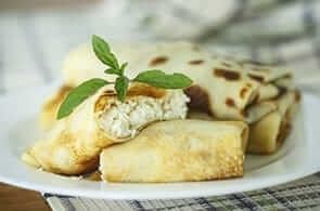 Crêpes ai 4 formaggi