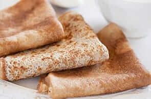 Crêpes con bresaola