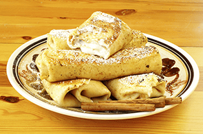 Crêpes con cannella