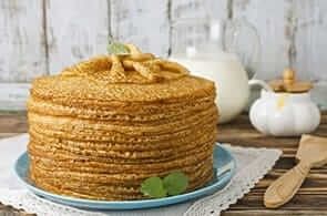 Crêpes con farina di farro