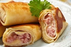 Crespelle al Prosciutto