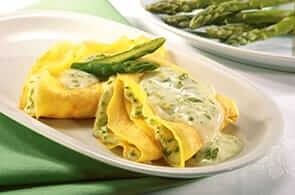 Crespelle con Asparagi