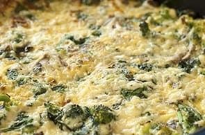 Omelette ricotta e spinaci