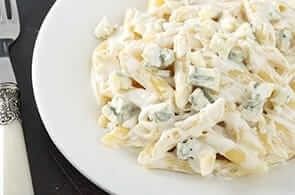 Pasta gorgonzola e brie