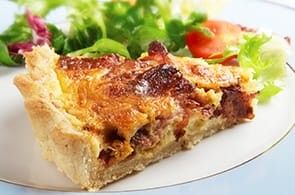 Quiche al radicchio