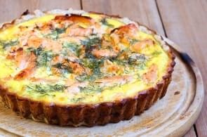 Quiche al salmone