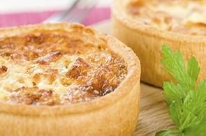 Quiche con wurstel