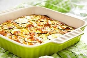 Sformato zucchine e brie