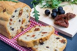 Torta Salata Olive e Pomodori Secchi