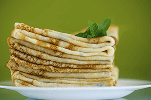 Crêpes con farina integrale