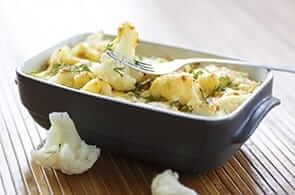 Cavolfiore Gratinato con Patate e Brie
