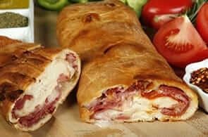 Calzone prosciutto e brie