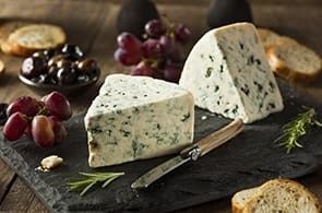 Canapè Roquefort e Uva
