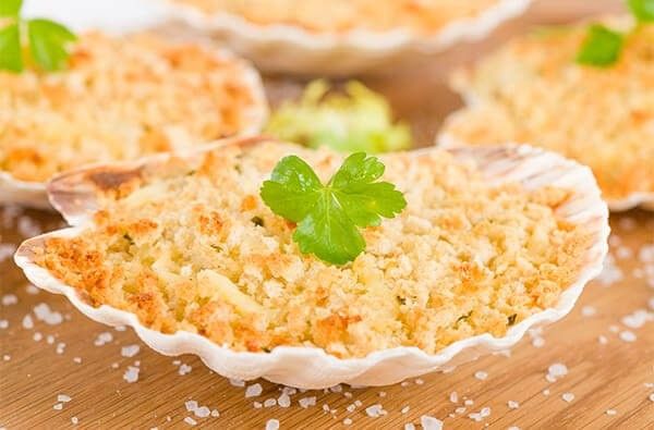 Come fare le Capesante Gratinate alla Francese