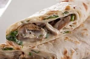 Crepes ai funghi porcini e brie