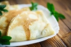 Crêpes al pesto
