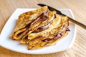 Crepes alla gianduia