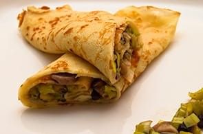 Crepes con Marmellata di Ciliegie