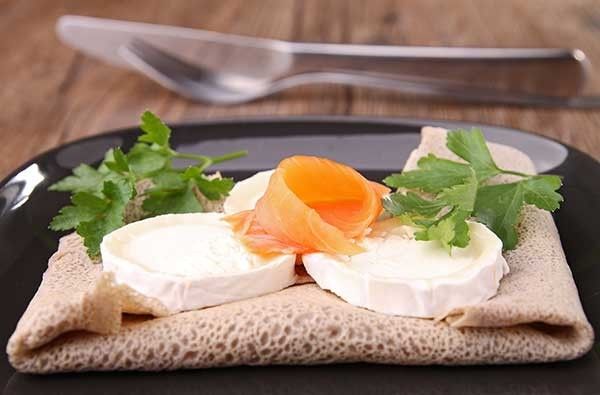 Crepes con Tronchetto di Capra