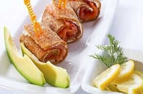 Crepes con avocado