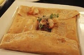 Crêpes con il pesce