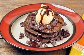Crêpes con impasto al cioccolato