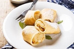 Crêpes e marmellata di pere