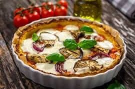 Crostata di melanzane