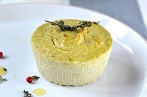 Flan di spinaci pancetta e camembert