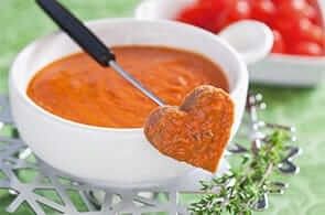 Fonduta a la tomate