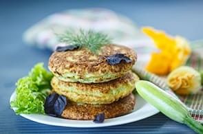 Frittelle brie e zucchine