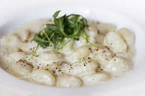 Gnocchi brie e rucola