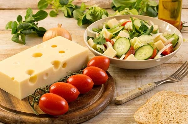 Insalate con Emmental
