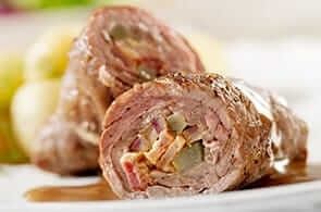Involtini di carne