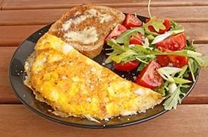 Omelette alla birra