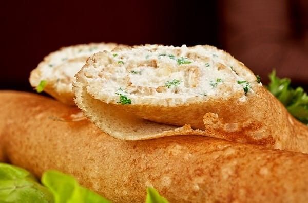 Omelette con Roquefort