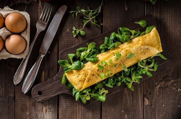 Omelette con Tronchetto di Capra