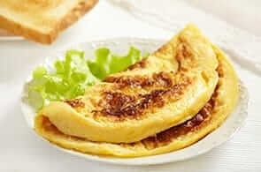 Omelette con scamorza