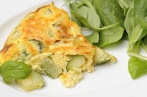 Omelette con zucchine