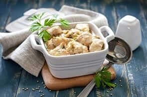 Petto di pollo al camembert