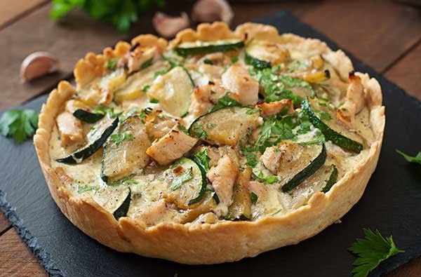 Quiche con Brie