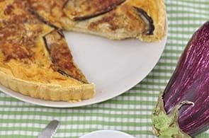 Quiche senza Glutine con Melanzane e Brie