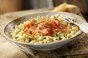 Risotto Salmone e Brie