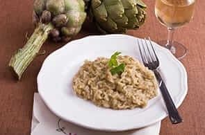 Risotto con Carciofi e Emmental