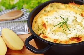 Sbriciolata Patate e Brie